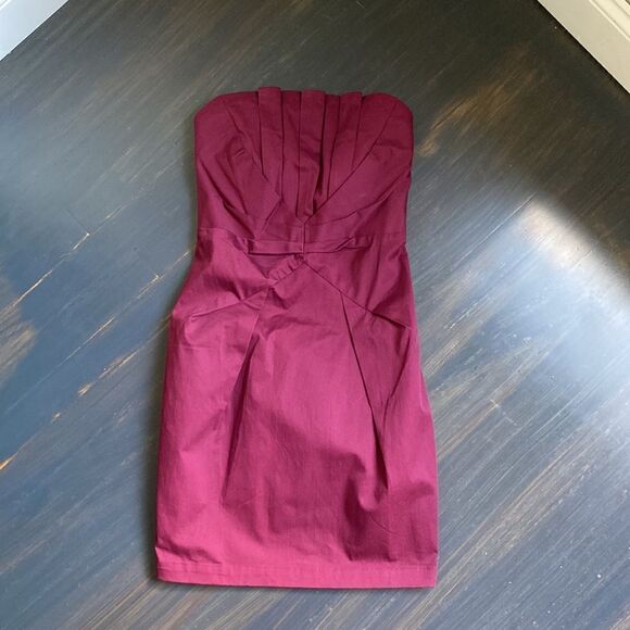 𝅺akira Black Label Strapless Mini Dress Nwt - Picture 5 of 8